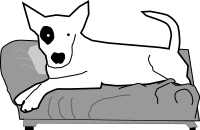 Bullterrier head, bujung,Bull terrier cartoon,dog Bullterrier