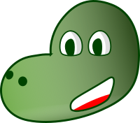 Dinosaur head