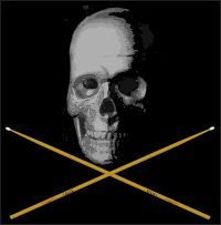 Old Skull Drumming