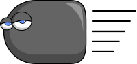 Cartoon bullet