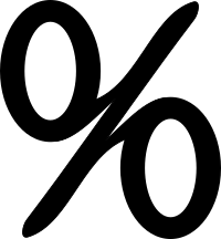 Percentage sign