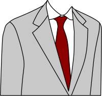 Light grey suit