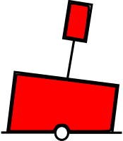 red canonical buoy IALA A