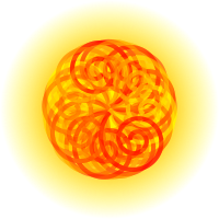 Spiral sun
