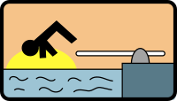 Diving man