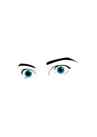 Occhi blu