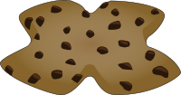 "X" Shaped Cookie