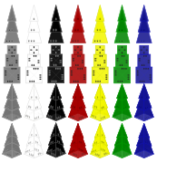 Printing with Pyramids 