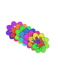Rainbow abstract