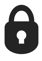 Padlock Icon (Rounded)