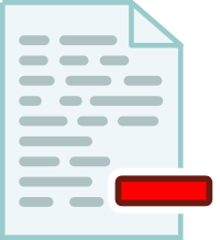 Delete page icon
