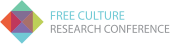 Free Culture Research Conference Logo 