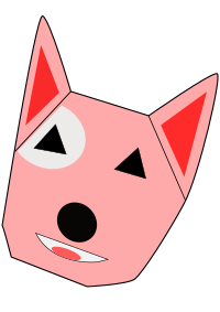Dog, Cartoon, Bull terrier