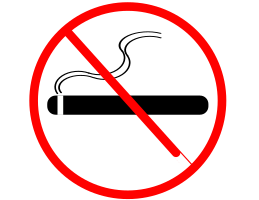 No smoking.