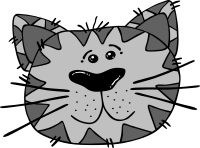 Cartoon Cat Face