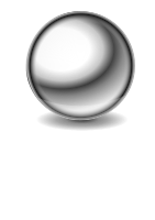 Steel ball.
