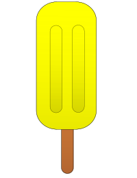 Pineapple popsicle.