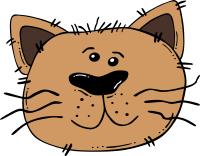 Cartoon Cat Face