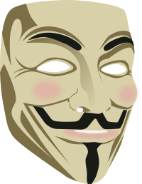 Guy Fawkes mask (3d)