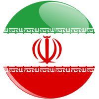 Iran flag button