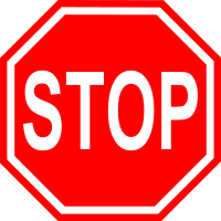 stop sign
