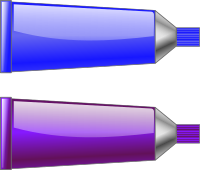 Color tube Blue Purple
