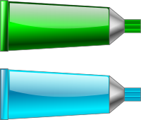 Color tube Green Cyan