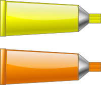 Color tube YellowOrange