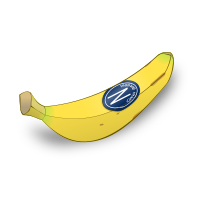 Shiny banana
