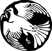 dove in circle