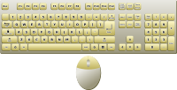 Keyboard Mouse topview