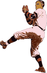 old time pitcher
