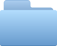 Folder - blue
