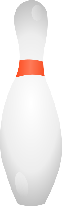bowling pin shadows