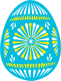 easter egg blue