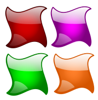 Glossy Shapes-1