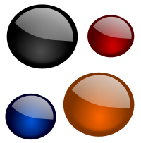 Glossy shapes 3