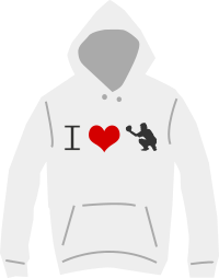 I love baseball hoodie