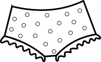 Dotted panties