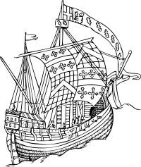 ship from the mid-15th century