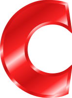 Effect Letters Alphabet red