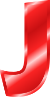 Effect Letters Alphabet red