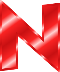 Effect Letters Alphabet red