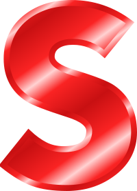 Effect Letters Alphabet red