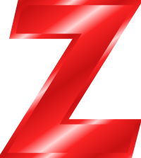 Effect Letters Alphabet red