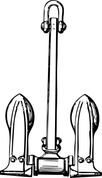 stockless anchor