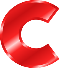Effect Letters Alphabet red