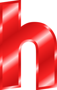Effect Letters Alphabet red