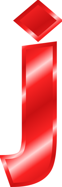Effect Letters Alphabet red