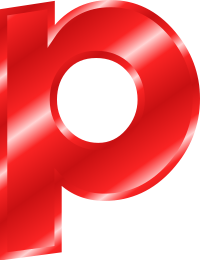 Effect Letters Alphabet red